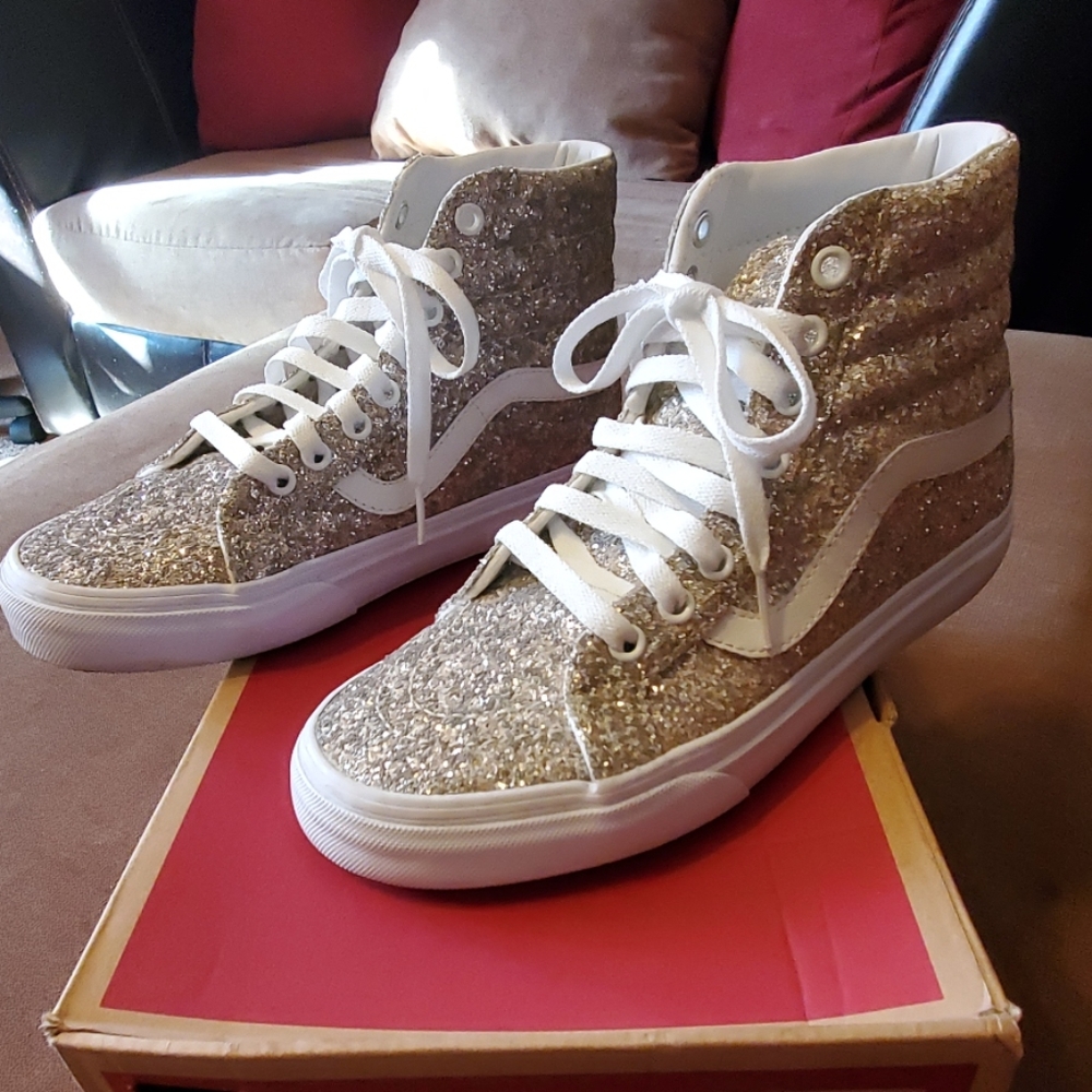 Chunky Glitter Vans